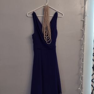 Multi stranded beaded necklace